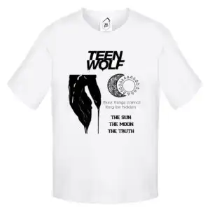 Tricou Teen Wolf - Three Things Cannot Be Hidden