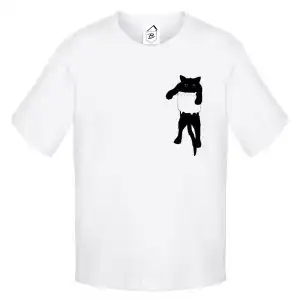Tricou Cat in Pocket