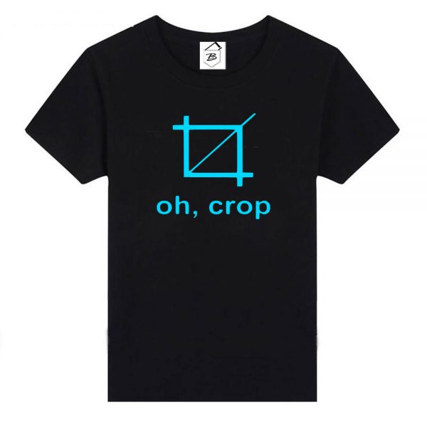 Tricou Oh, Crop - imagine 2