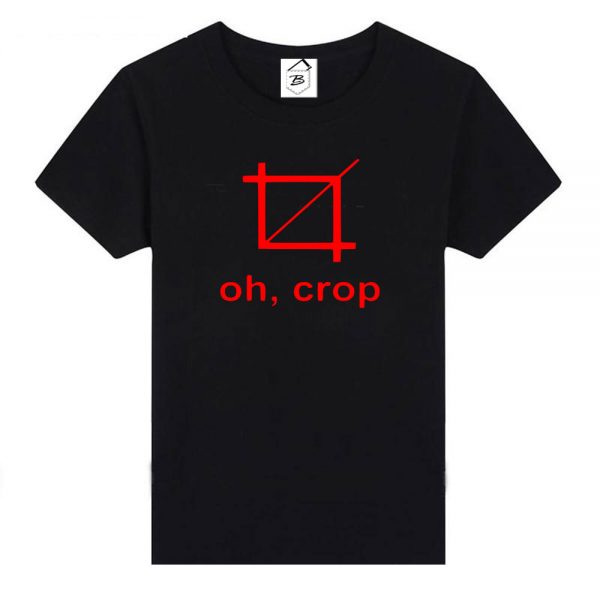 Tricou Oh, Crop - imagine 3