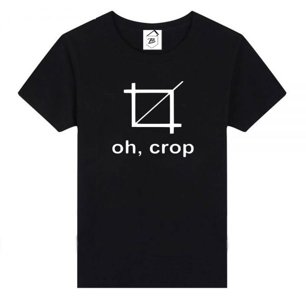 Tricou Oh, Crop - imagine 4