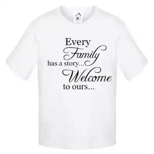 Tricou Welcome to our Family
