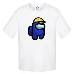 Tricou Among Us Blue Constructor