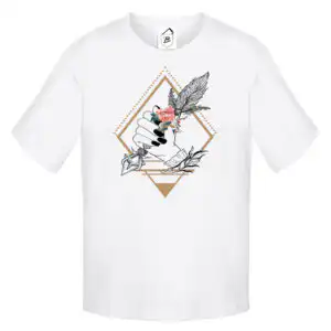 Tricou Hand Feather
