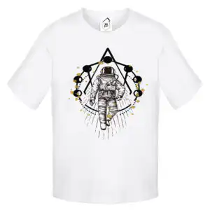 Tricou Spaceman Triangle