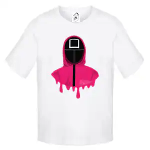 Tricou Squid Game Square Mask