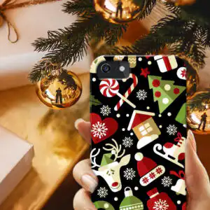 Husa Neagra pentru Craciun cu modele