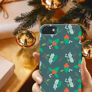 Husa Pattern Verde pentru Craciun