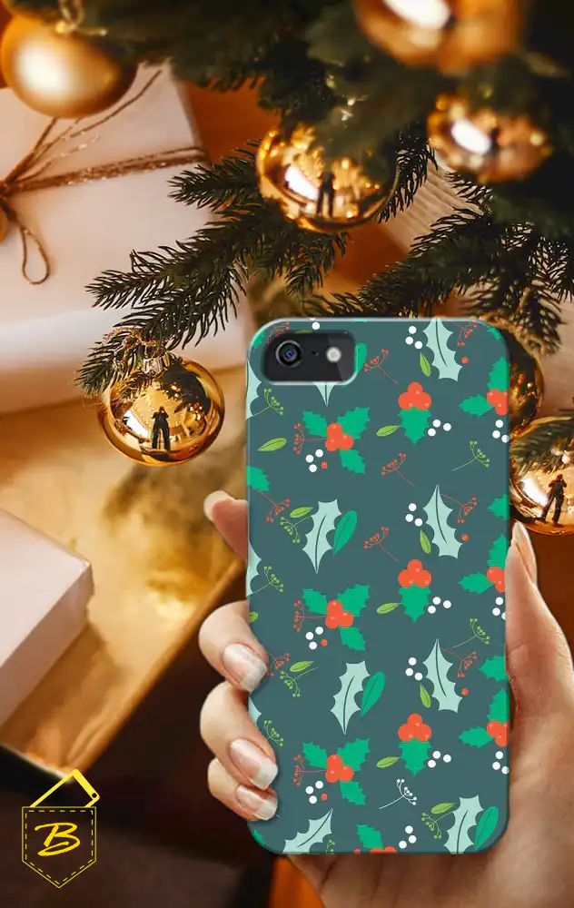 Husa Pattern Verde pentru Craciun
