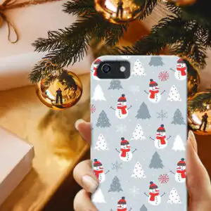 Husa Snowman Pattern