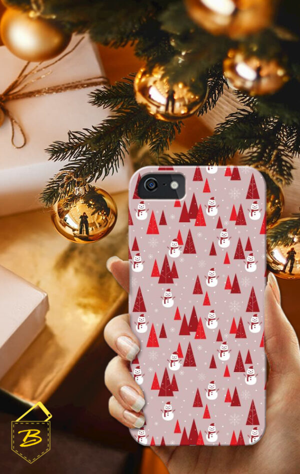 Husa Red Christmas Pattern