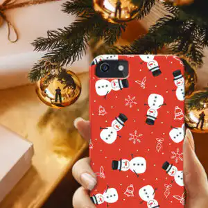 Husa Snowman Pattern