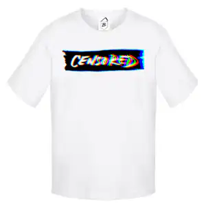 Tricou Censored Glitch