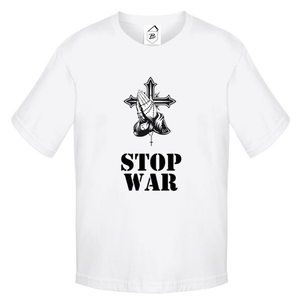 Tricou Pray For Ukraine Stop War - imagine 3