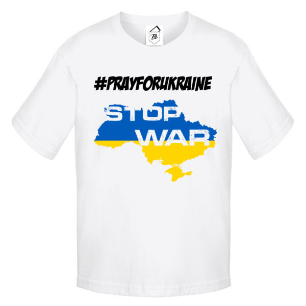 Tricou Pray For Ukraine Stop War - imagine 9