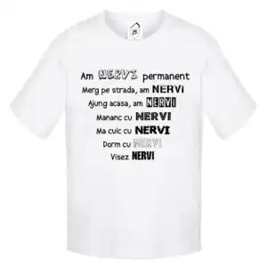 Tricou Am Nervi Permanent