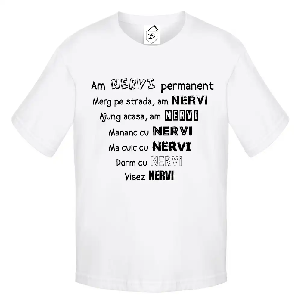 Tricou Am Nervi Permanent