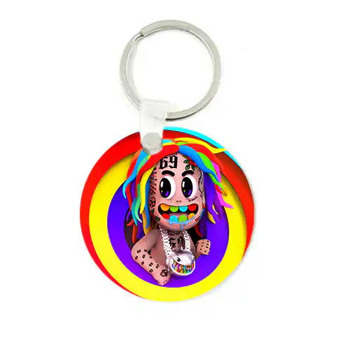 Breloc 6ix9ine Rainbow