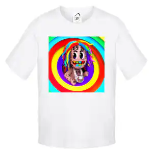 Tricou 6ix9ine Tekashi Rainbow