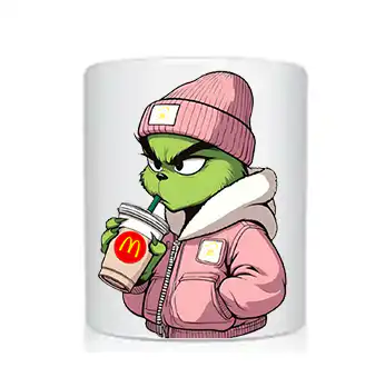 Cana Grinch Pink with Mc and Hoodie