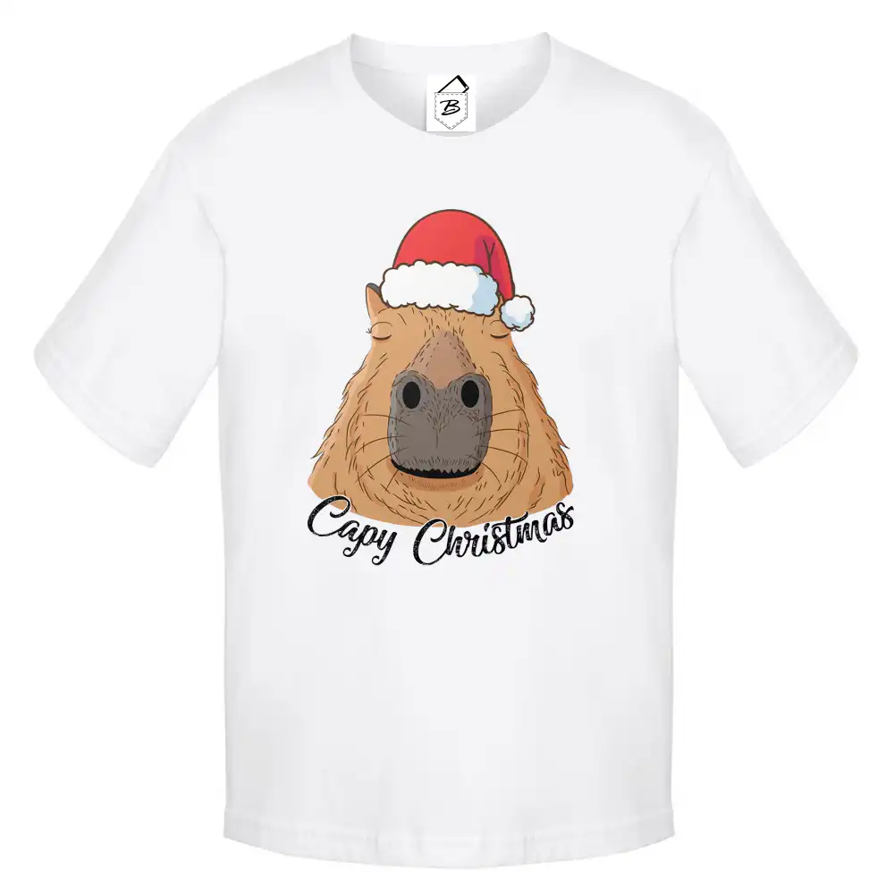 Tricou Capybara Christmas Edition