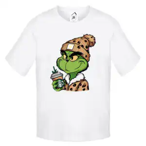 Tricou Grinch Leopard with Starbie and Hat