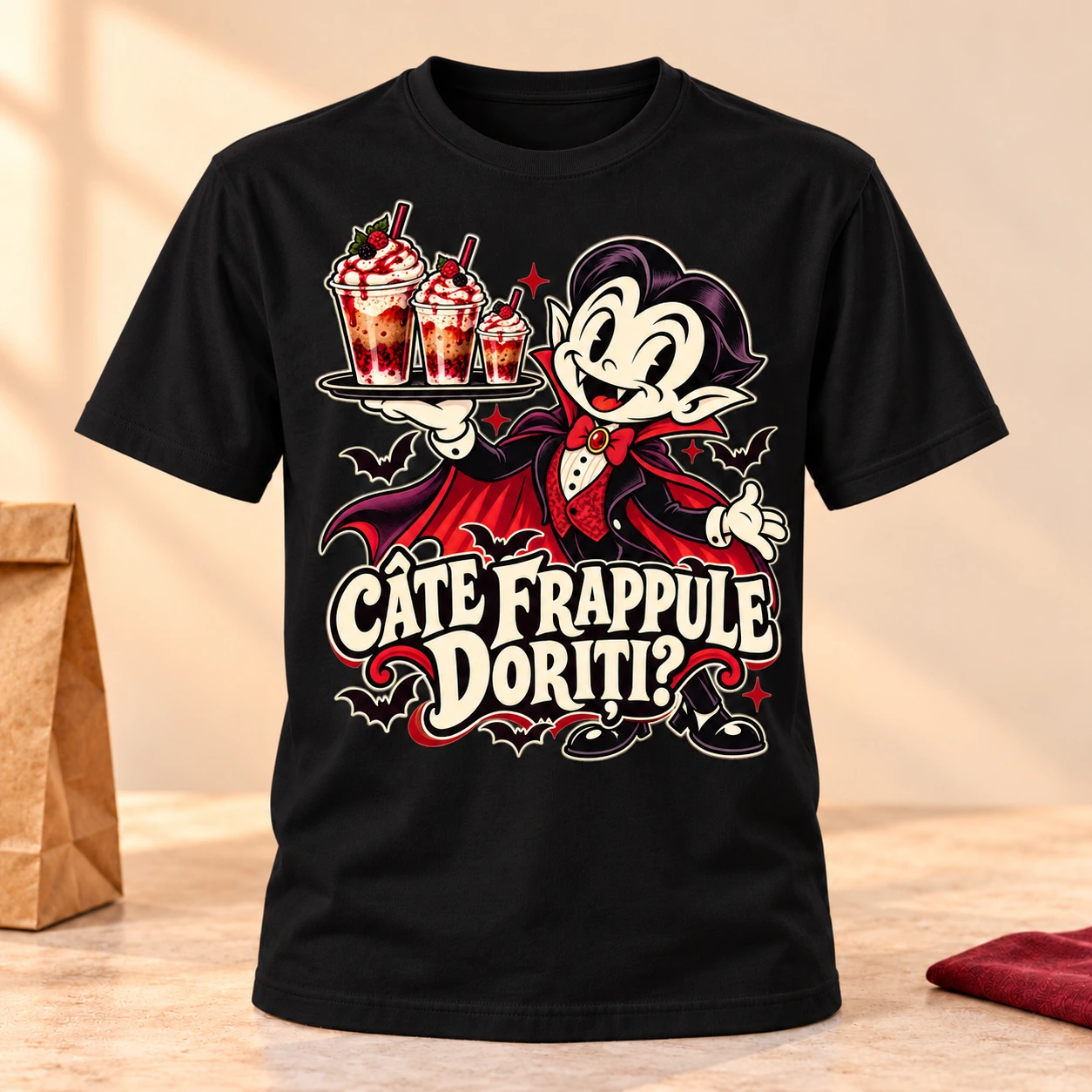 Tricou Câte Frappule Doriți? - imagine 2