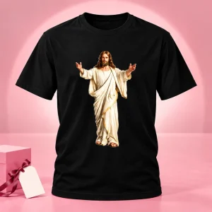 Tricou Iisus cu Brațele Deschise