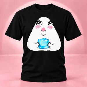 Tricou Mascotă Kawaii cu Cub de Gheață